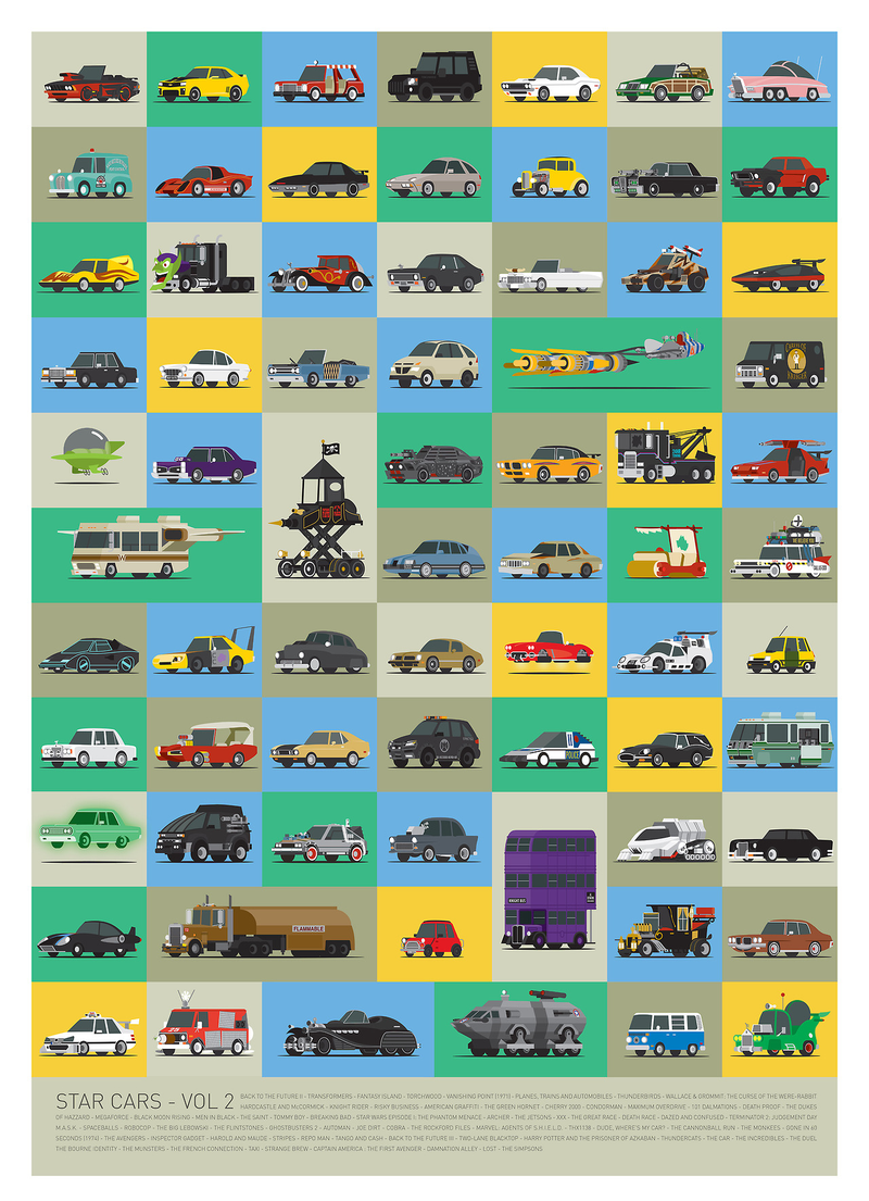 Illustration for article titled How many of these famous movie and TV cars can you recognize?